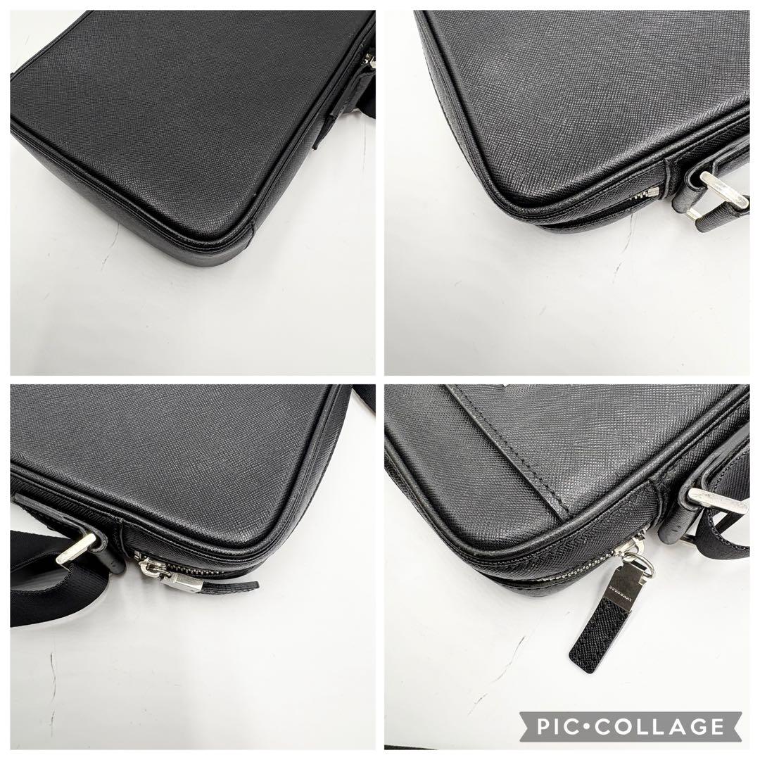 BURBERRYバーバリー オールレザー サフィアーノ ショルダーバッグ ロゴ