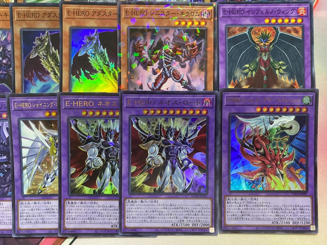 遊戯王　E-HERO　イービルヒーロー　本格構築済みデッキ