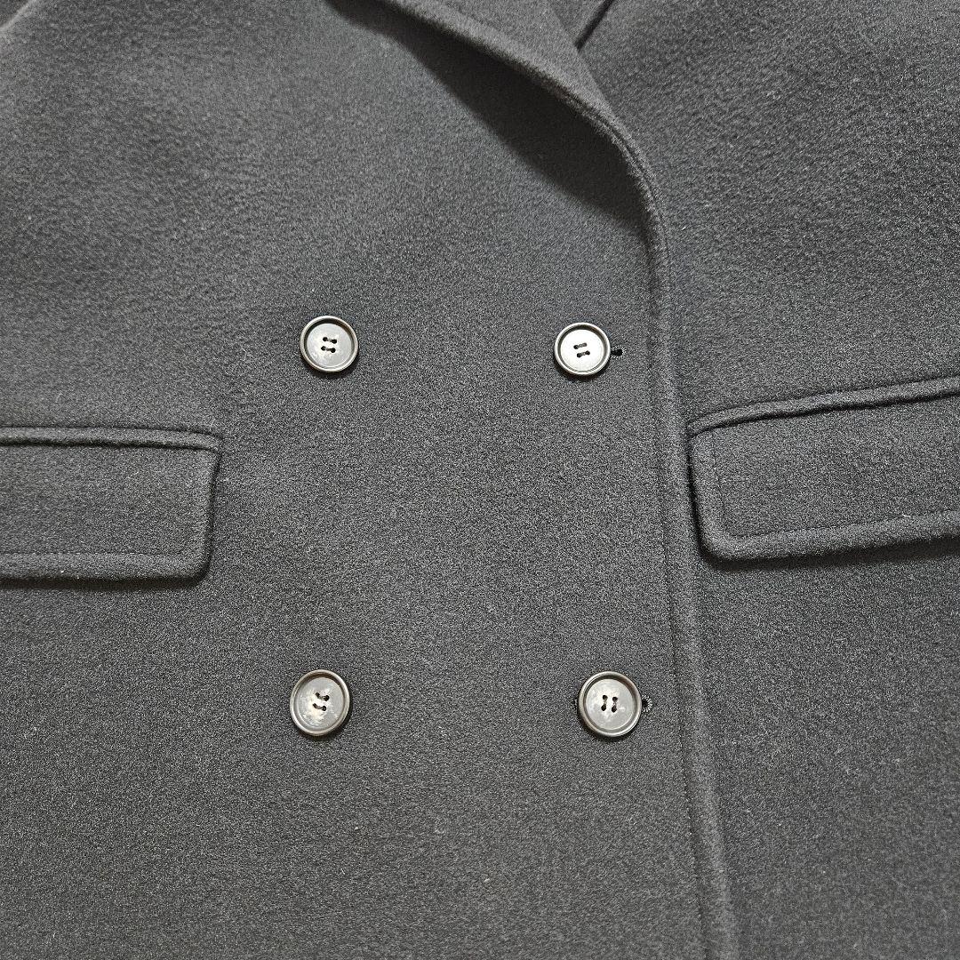 ジャーナルスタンダードレリューム　尾州ウールピーコート38黒