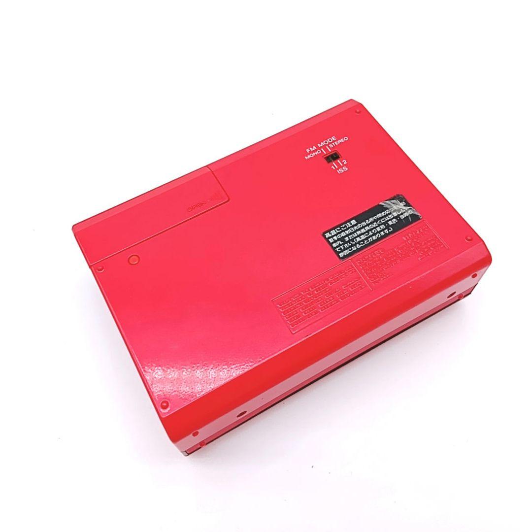 希少品 SONY WM-F85 WALKMAN カセットウォークマン レッド