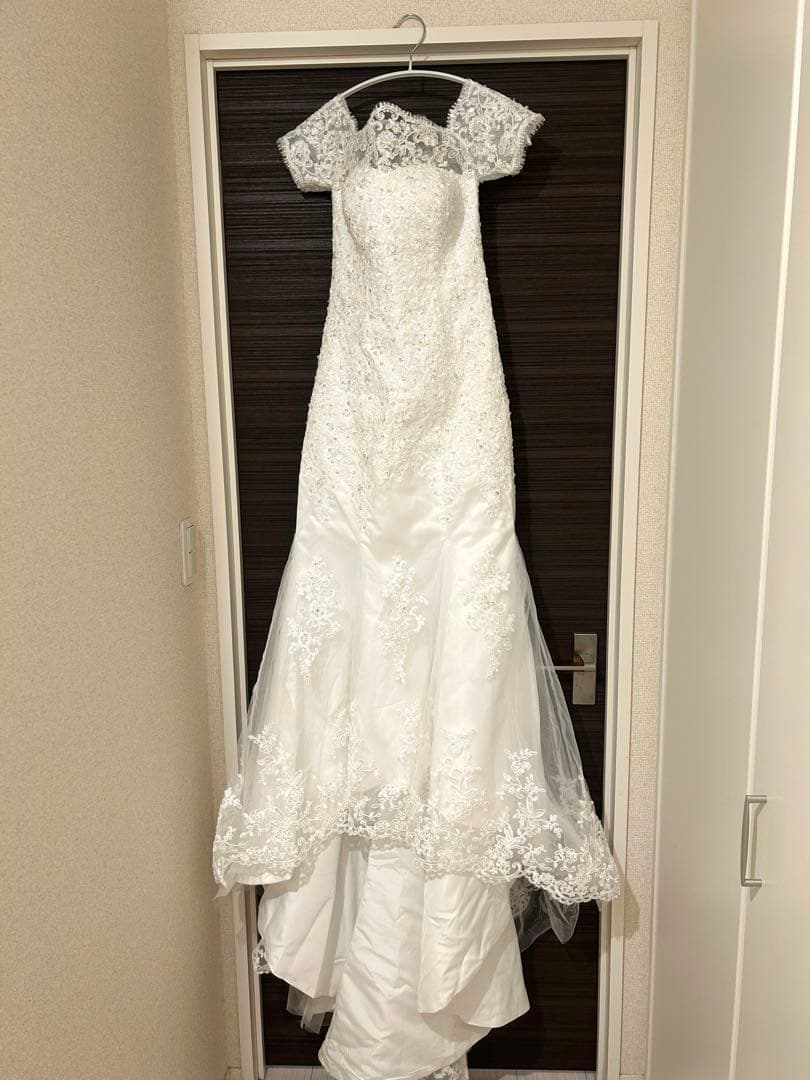 【最終お値下げ中！】ウェディングドレス　マーメイド