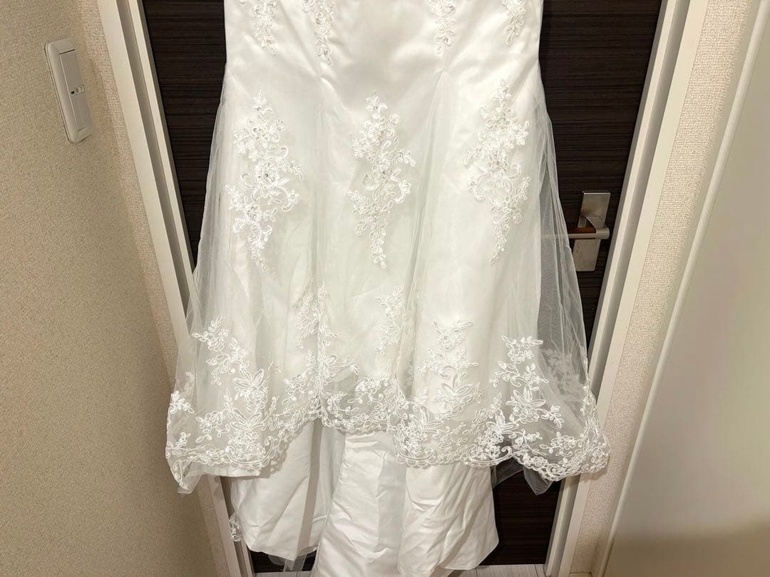 【最終お値下げ中！】ウェディングドレス　マーメイド