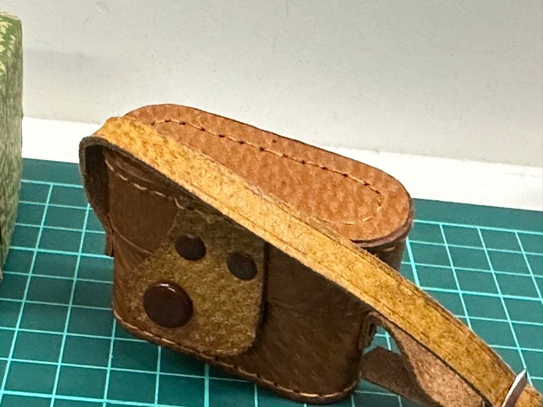 昭和レトロ★カメラ★豆カメラ★HITカメラ★HIT★革ケース付き★フィルム付き