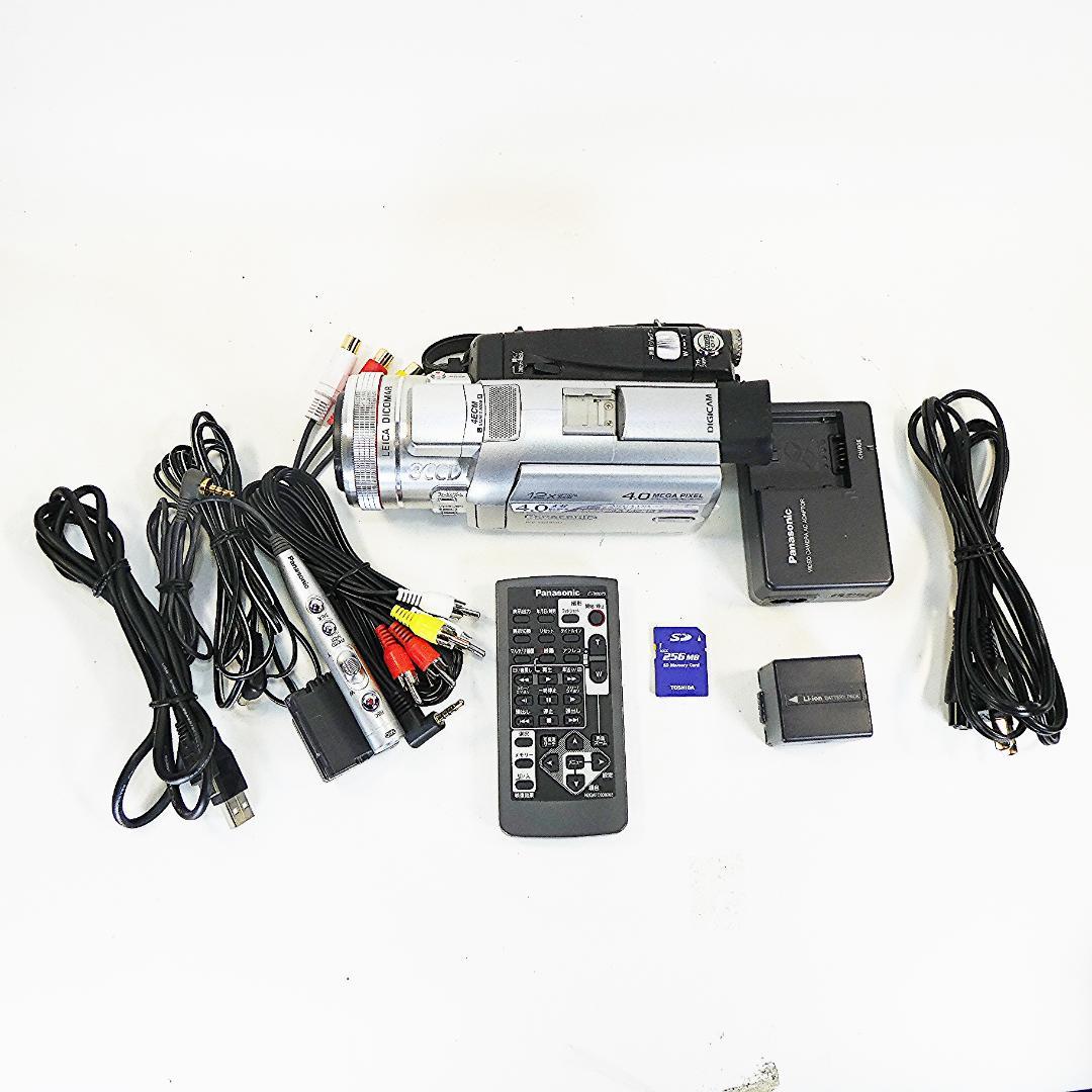 動作良好 パナソニック NV-GS400 MiniDVビデオDVDダビングに最適