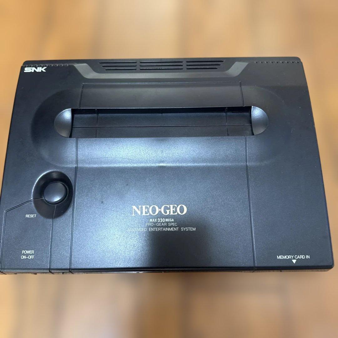 SNK NEOGEO 本体＋ソフト3本セット 起動確認済み ジャンク品