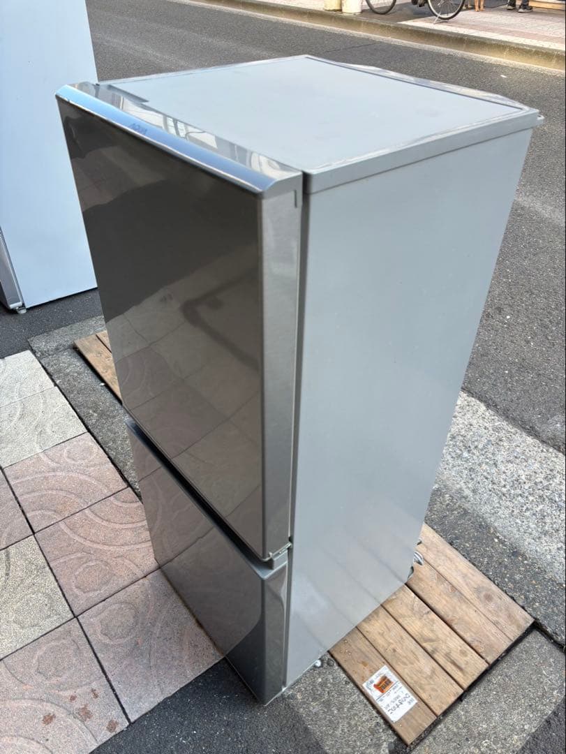 AQUA ノンフロン冷凍冷蔵庫　AQR-13G(S) 17年製　一人暮らし冷蔵庫