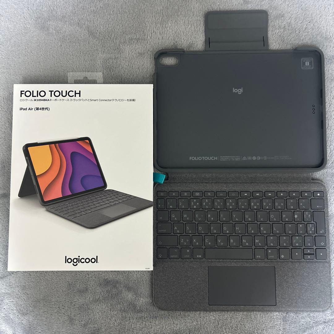 【美品】logicool Folio Touch iPad Air キーボード