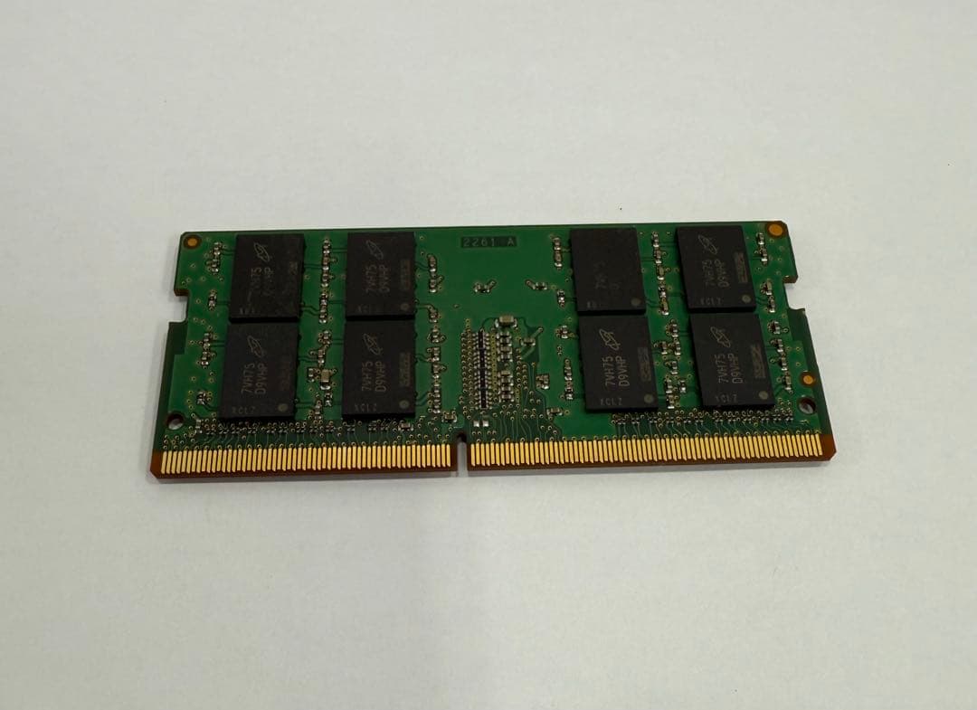 16GB メモリーPC4-2400Tノートパソコン用動作確認済みです。