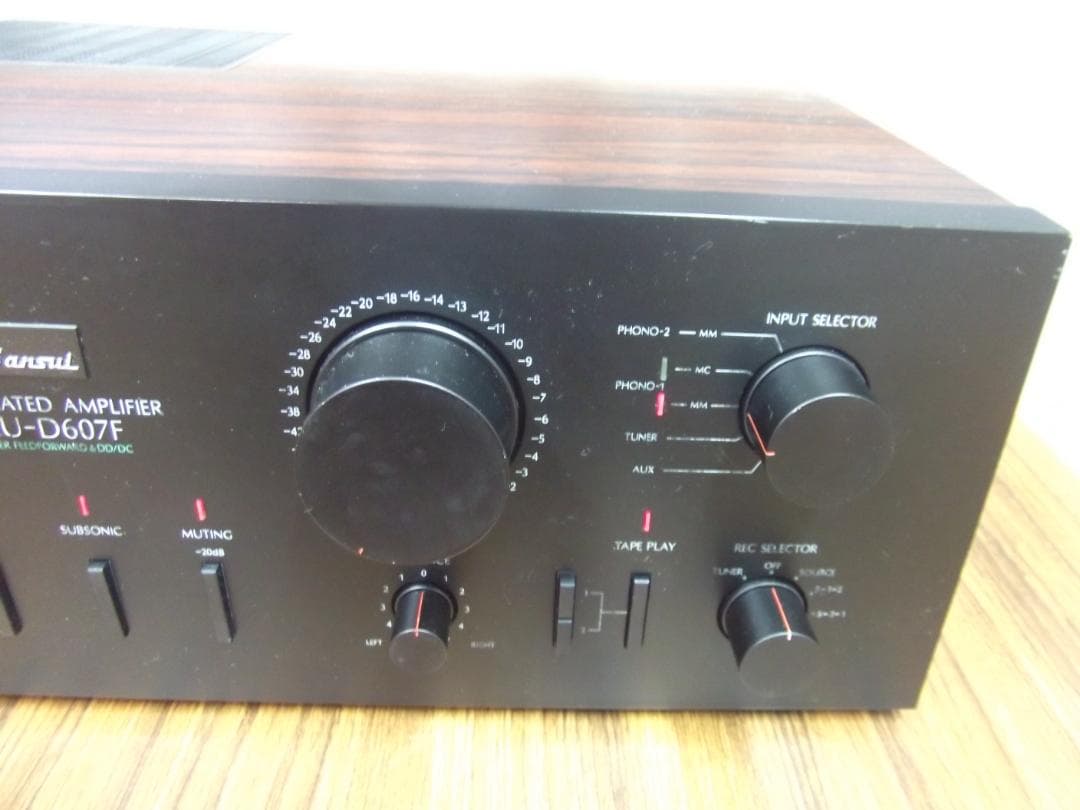 SANSUI （サンスイ） プリメインアンプ AU-D607F
