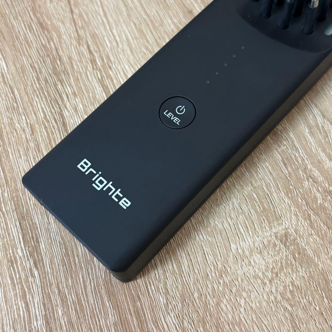 Brighte ブライトエレキブラシ LEDスカルプ 電気バリブラシ 佐々木希