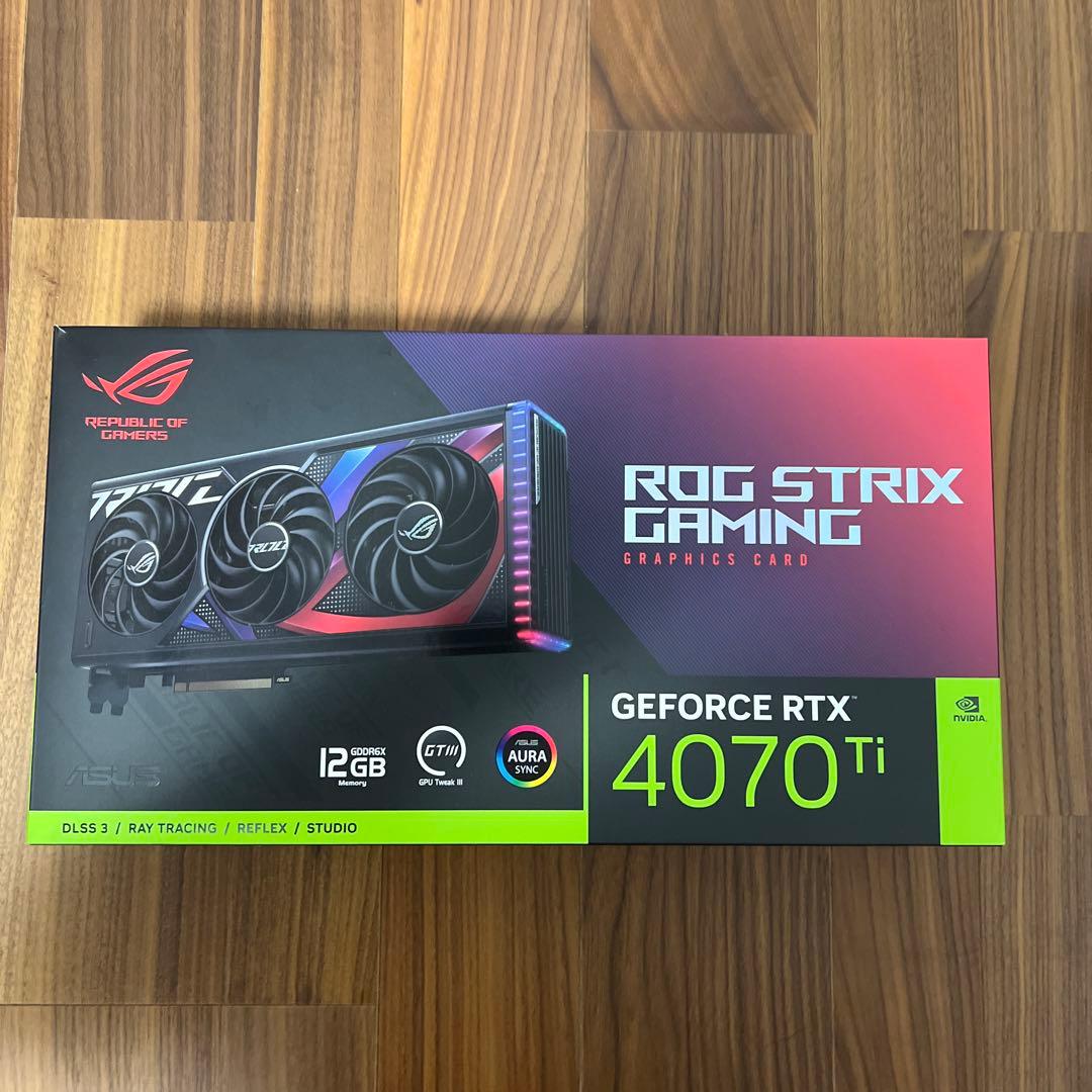 ROG Strix GeForce RTX 4070Ti 12GB 非OC