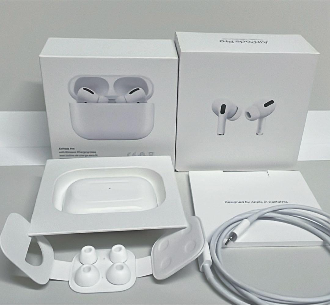 美品　AirPods Pro 本体・充電ケース・箱付き　第一世代