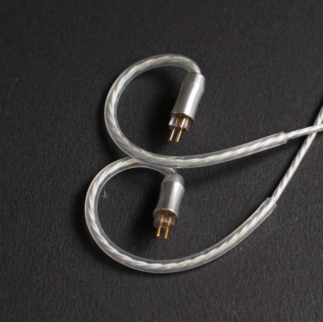 ついに7N 超冷凍製単結晶銅銀メッキ！最高スペックリケーブル4.4mm/2pin