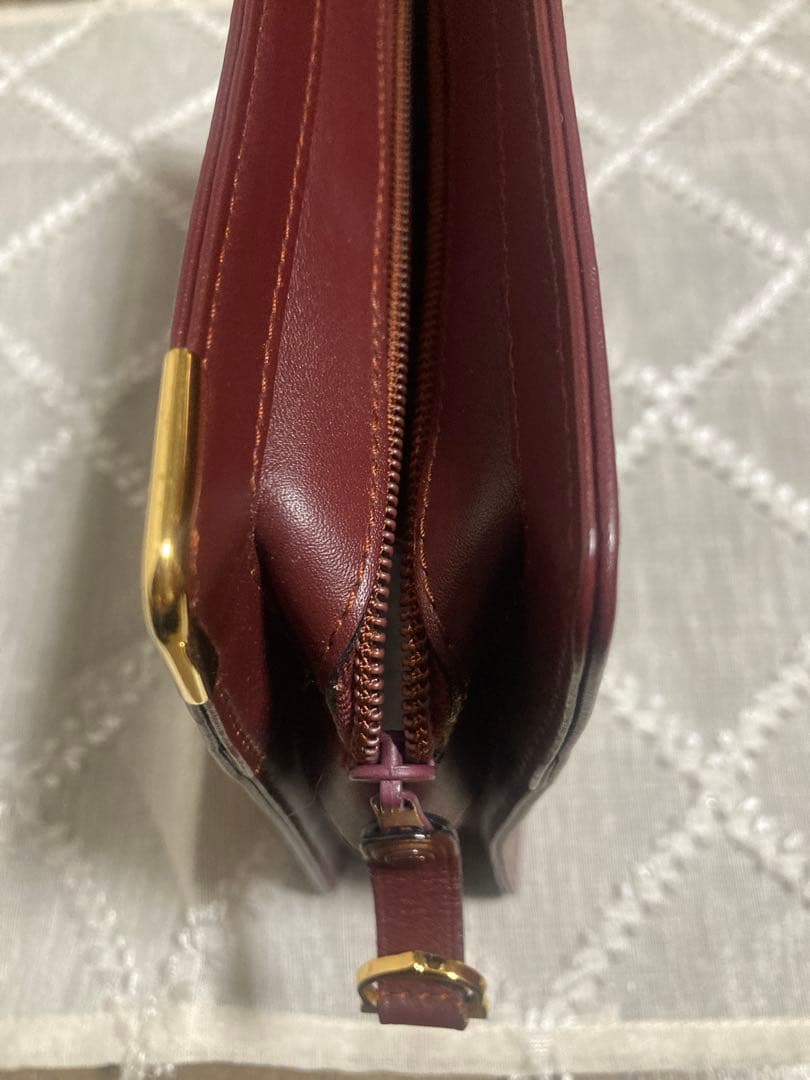 ビンテージ品　カルティエ　マストライン　セカンドバッグ