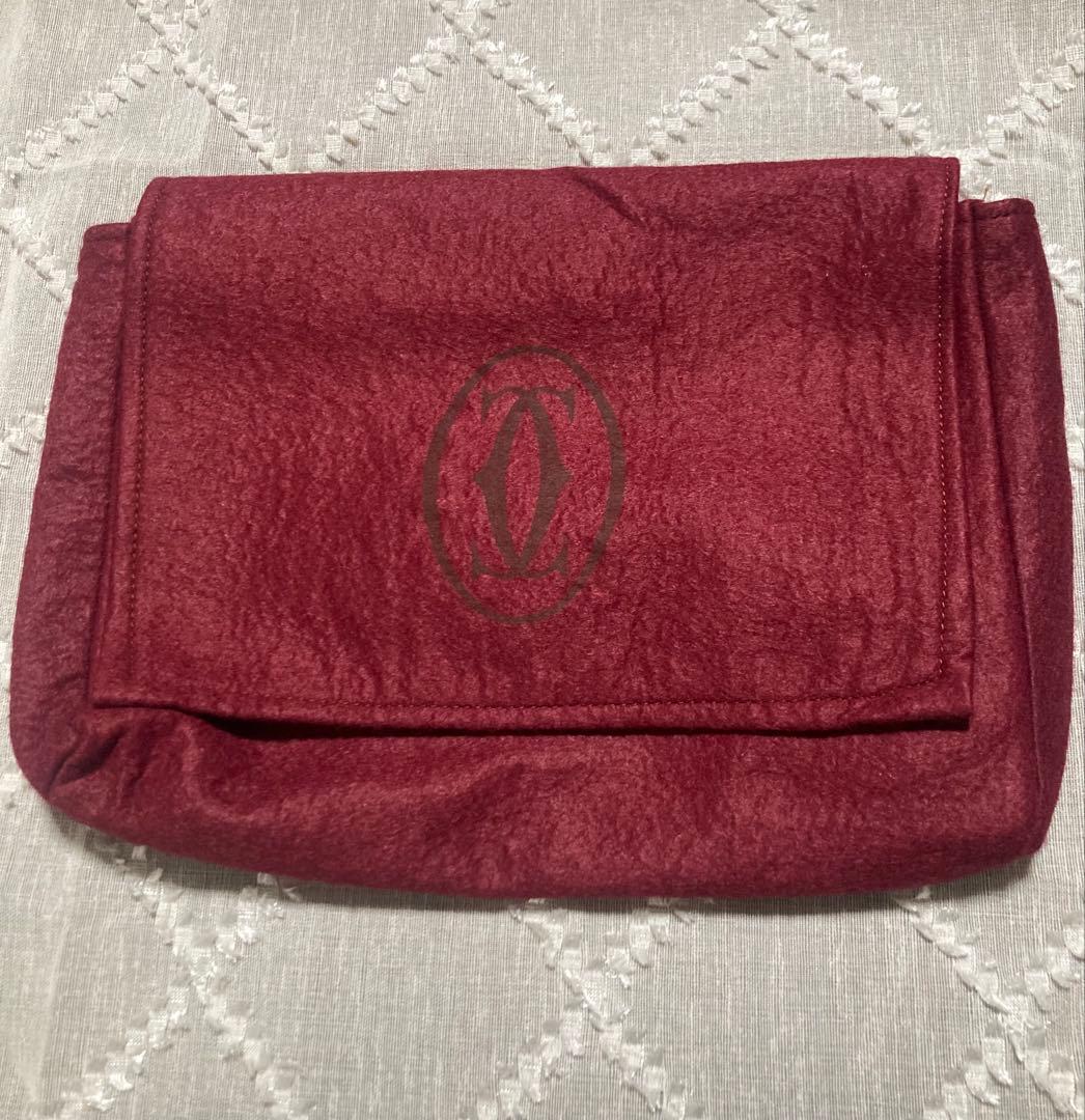 ビンテージ品　カルティエ　マストライン　セカンドバッグ