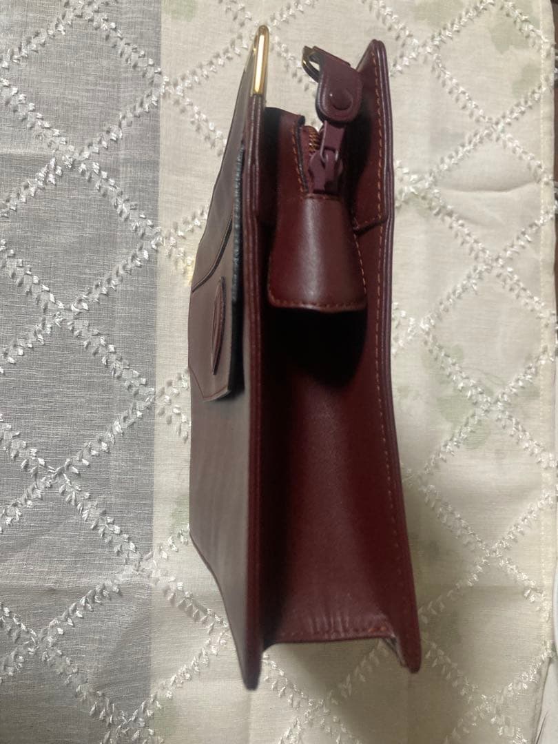 ビンテージ品　カルティエ　マストライン　セカンドバッグ