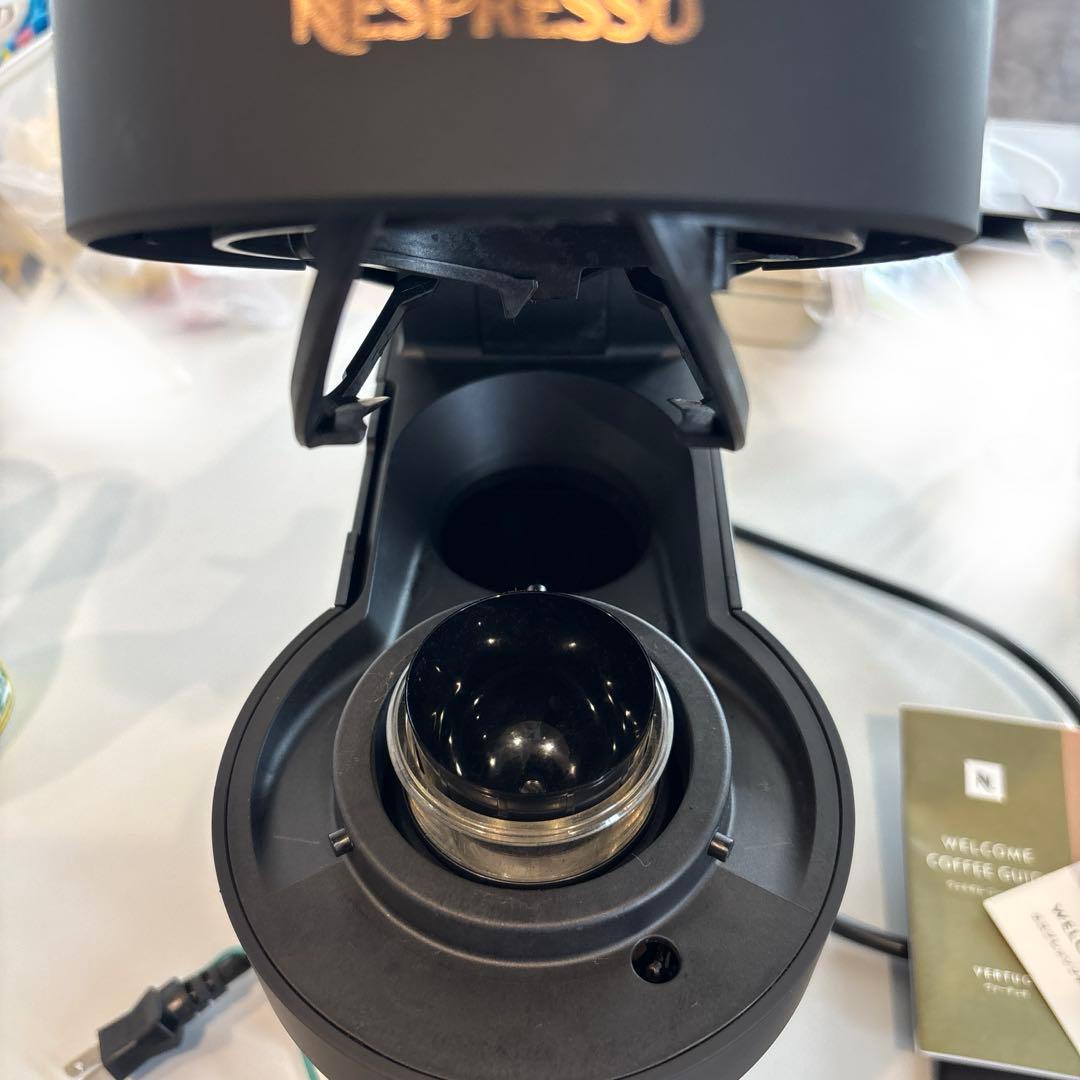 NespressoVertuonextマットブラック/ネスプレッソ　ヴァーチュオ