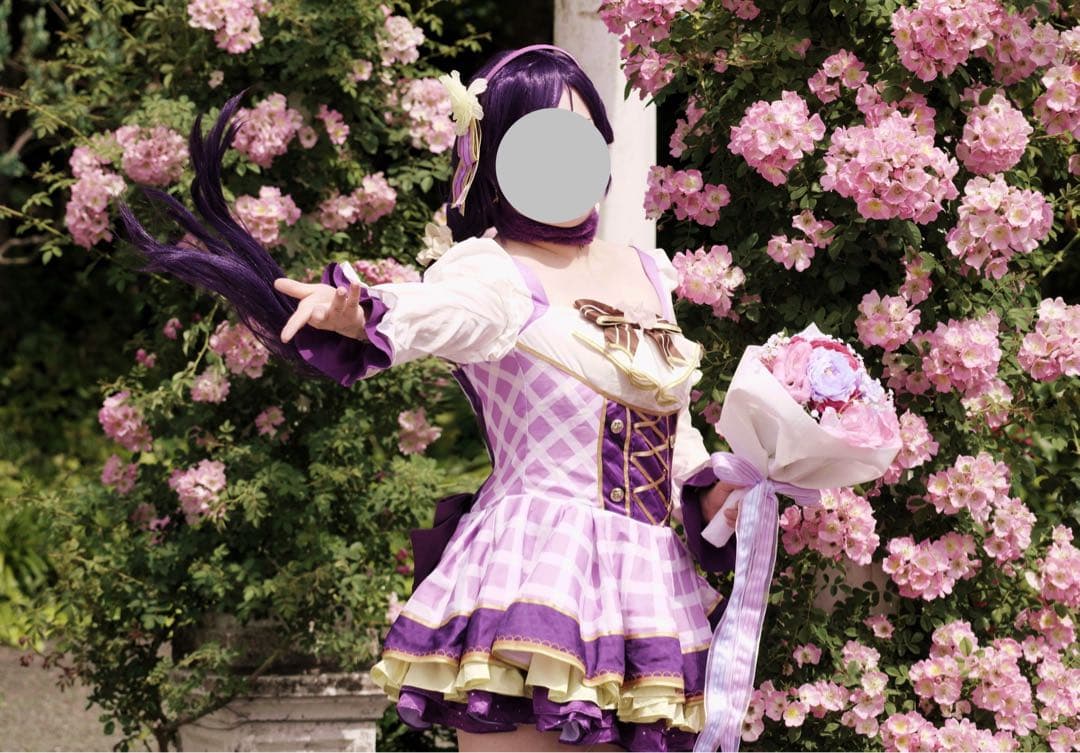 ラブライブ！　東條希　スクフェス　フラワーブーケ編覚醒後　コスプレ　衣装