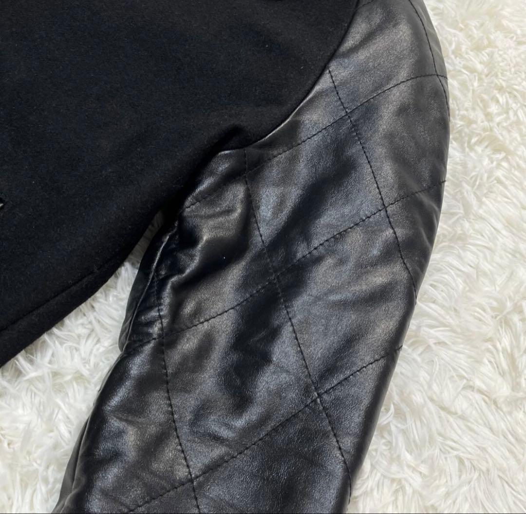 美品AKM 定価21万 ホースレザー ドンキージャケット レザージャケット