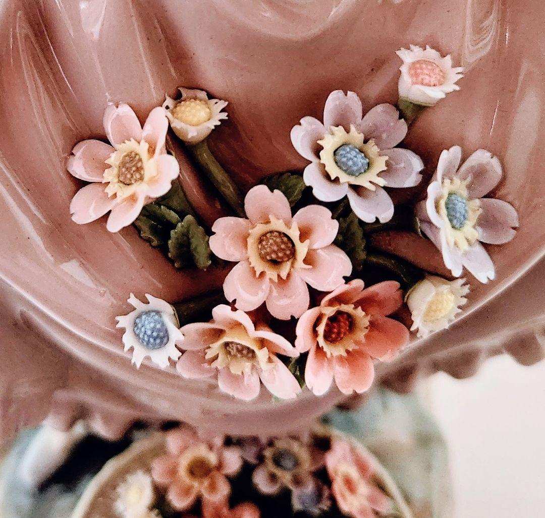 userリヤドロ【美品】フィギュリン《花のバスケット》5027〘希少廃盤〙