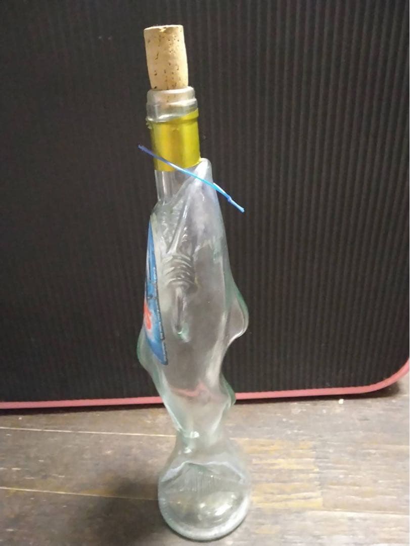 年季の入ったジョーズの空瓶　USJ　ユニバ