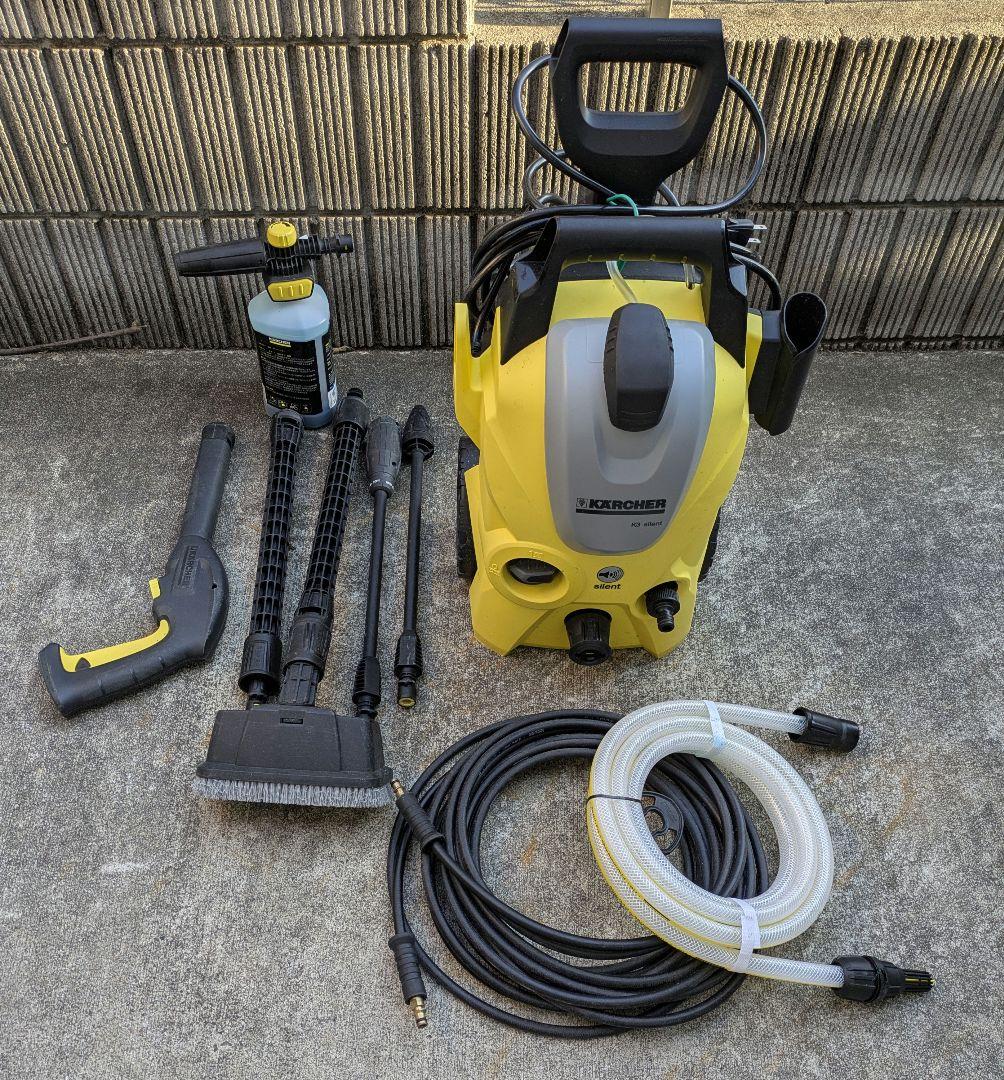 ケルヒャー 高圧洗浄機 K3サイレント 50Hz！オマケ付き