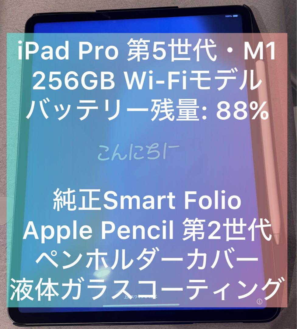 【美品】iPad Pro (12.9インチ) 第5世代 256GBフルセット