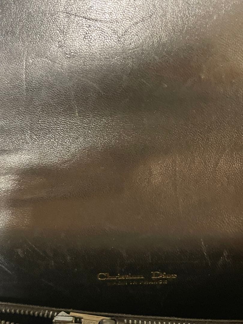 Dior レザーハンドバッグ