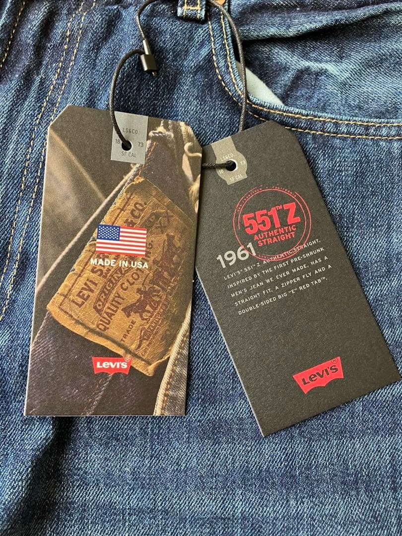 LEVI'S PREMIUM リーバイス 551Z W32 USA製 新品未使用