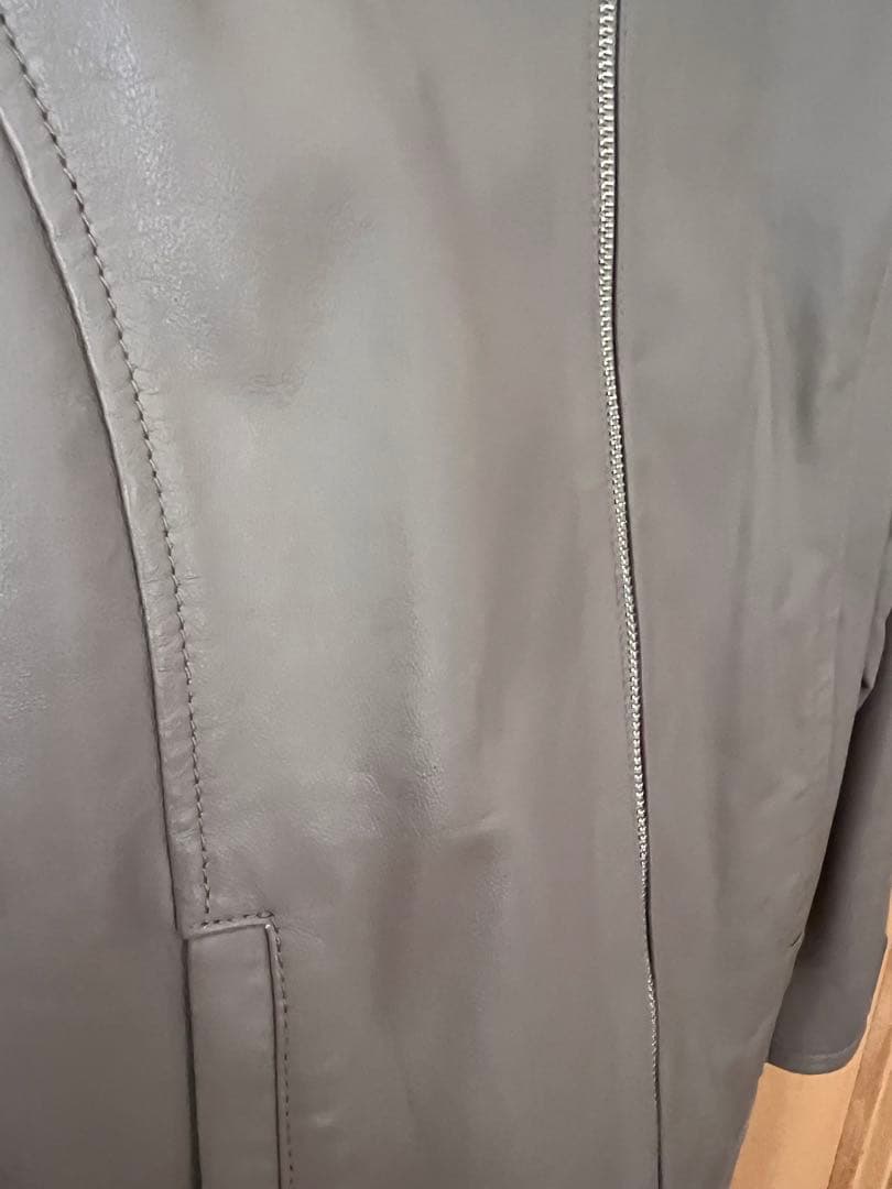 Simplicite レディースレザー シングルライダースジャケット