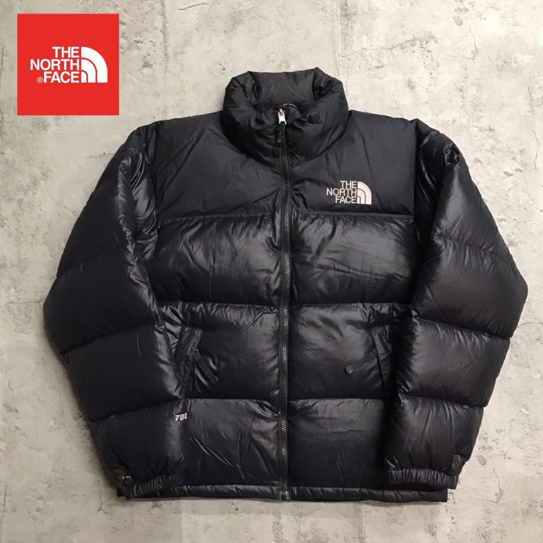刺繍　700フィル 状態良好　メンズS ヌプシ　ザノースフェイス　ダウン