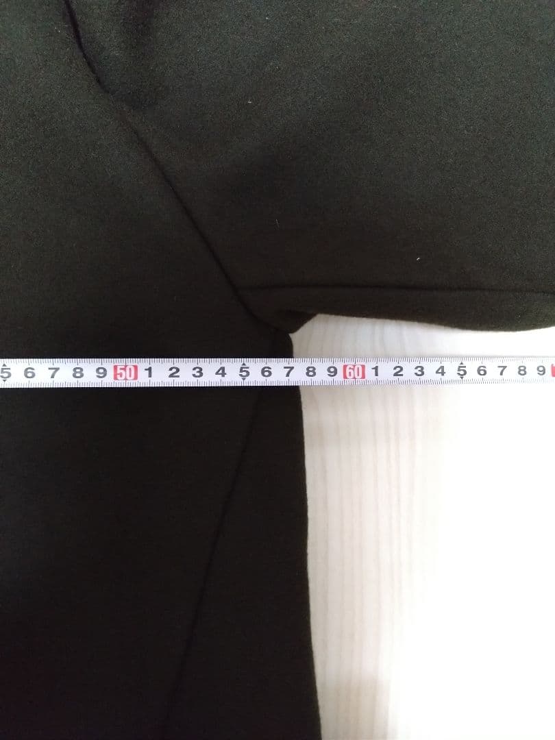 クリストフルメール　モスグリーン ロングコート ベルト付き