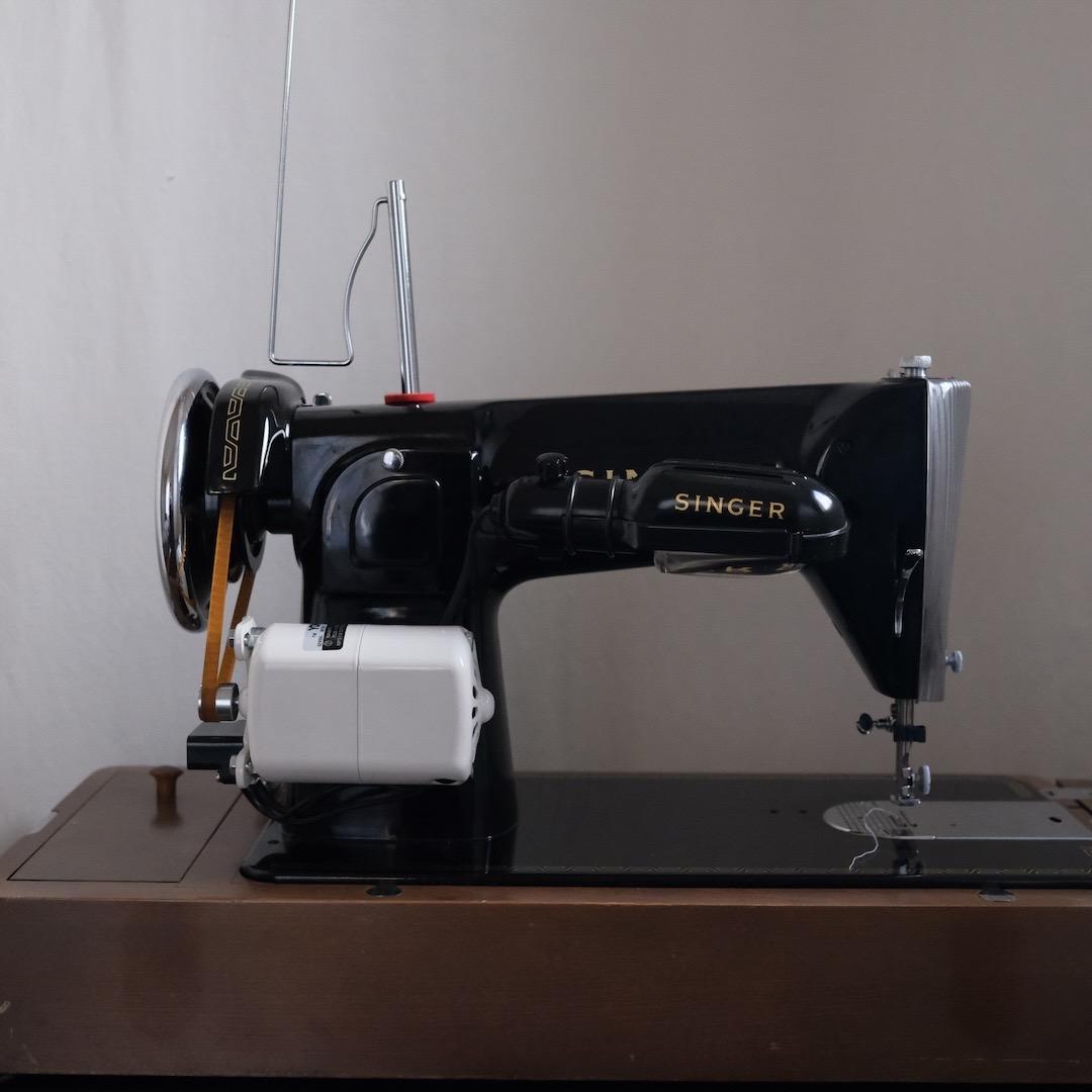 動作◎ SINGER シンガー　ミシン　191U アンティーク　ヴィンテージ