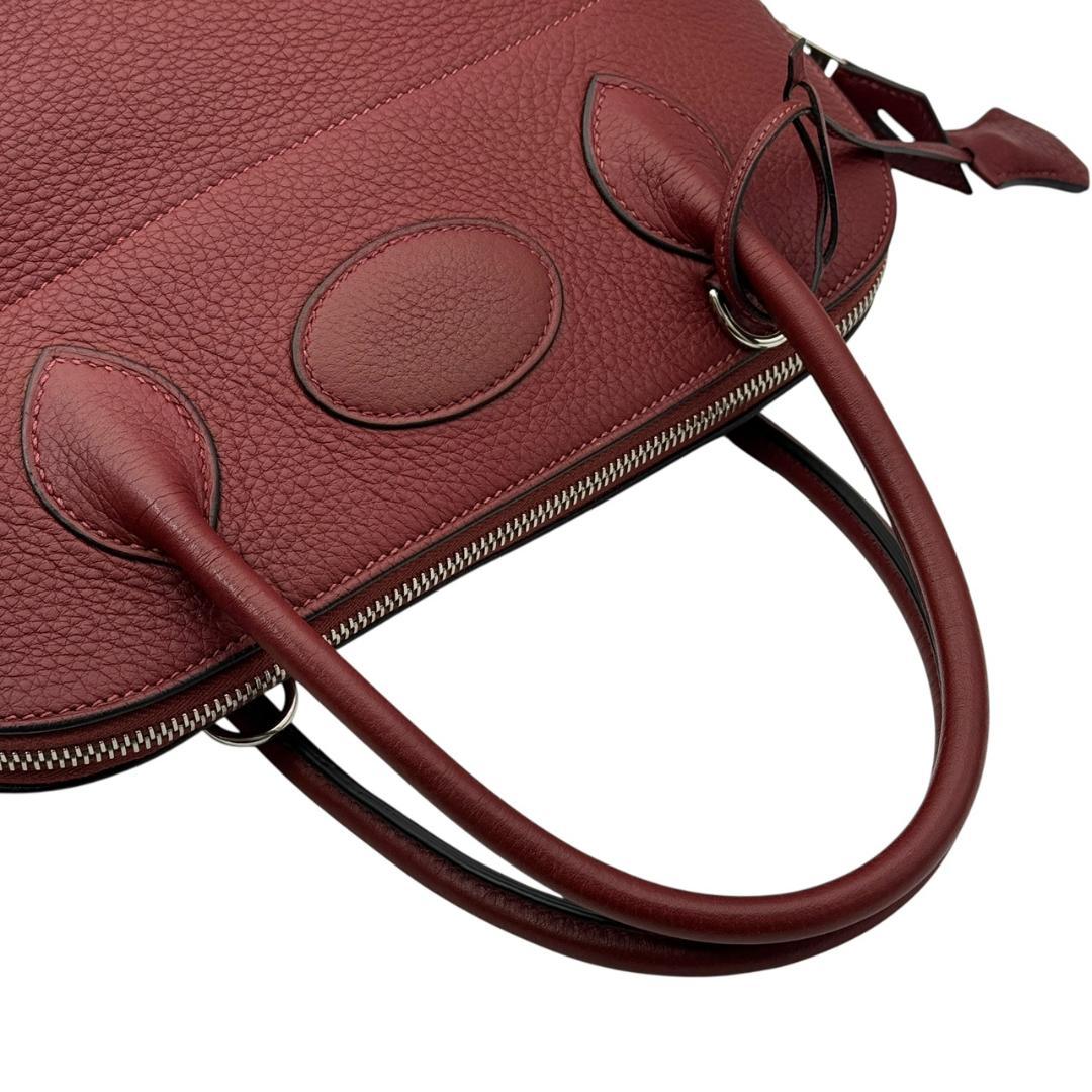 【極美品】エルメス ボリード31 トリヨン 2way ハンドバッグ ボルドー