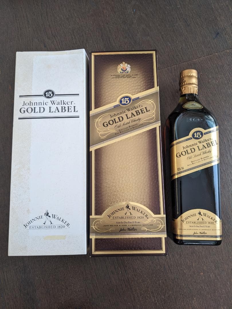 Johnnie Walker Gold Label 15年