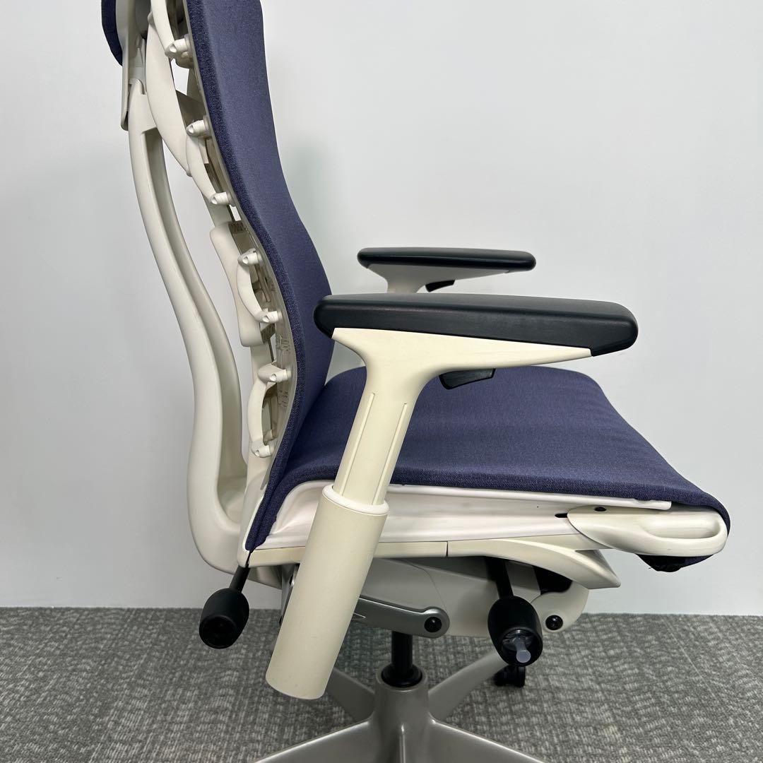 D エンボディチェア 最高級 ハーマンミラー ホワイト Embody
