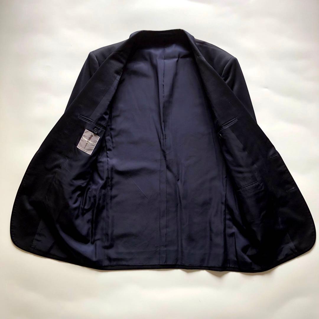 ★希少レア★イッセイミヤケ テーラードジャケット 筆タグ ネイビー ヴィンテージ