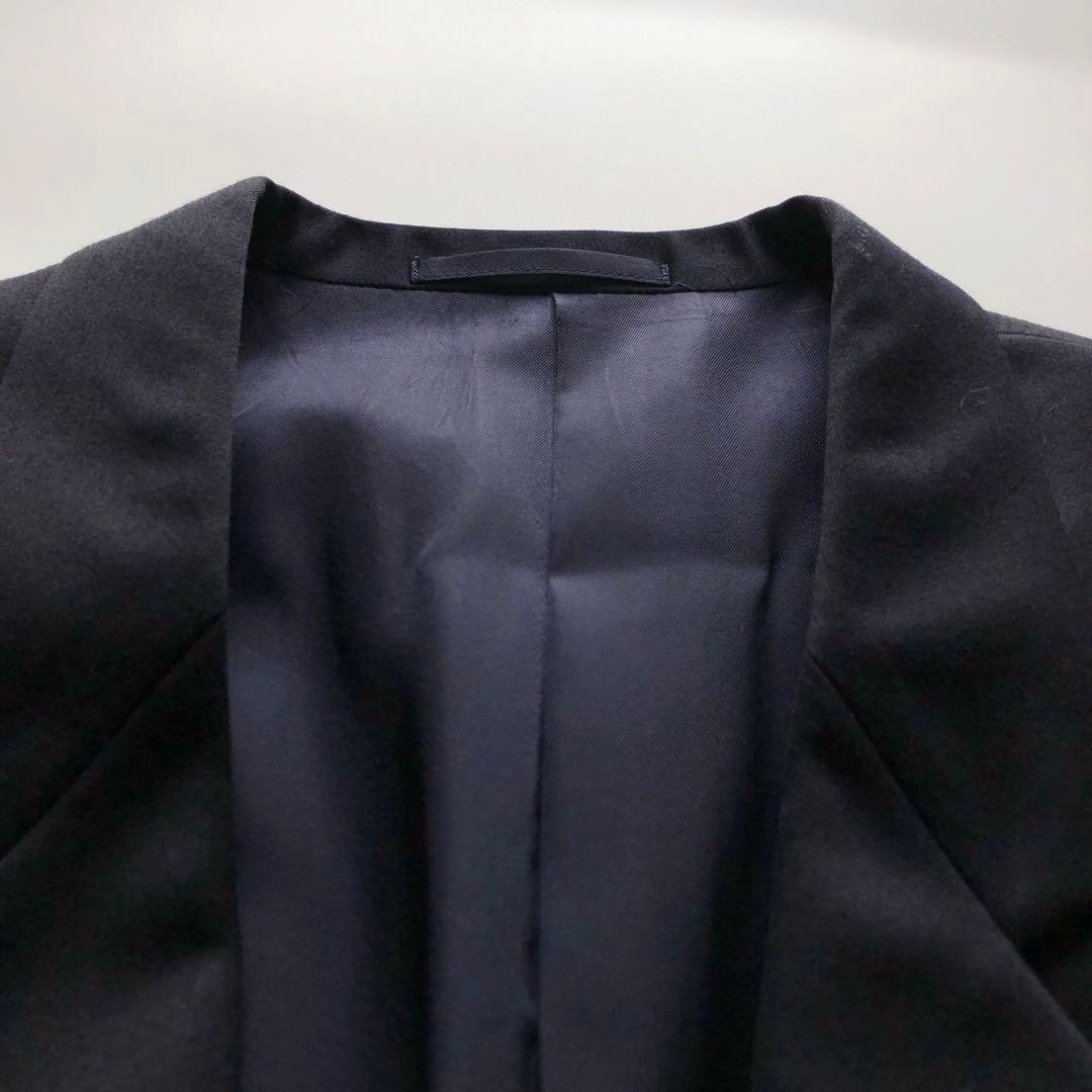 ★希少レア★イッセイミヤケ テーラードジャケット 筆タグ ネイビー ヴィンテージ