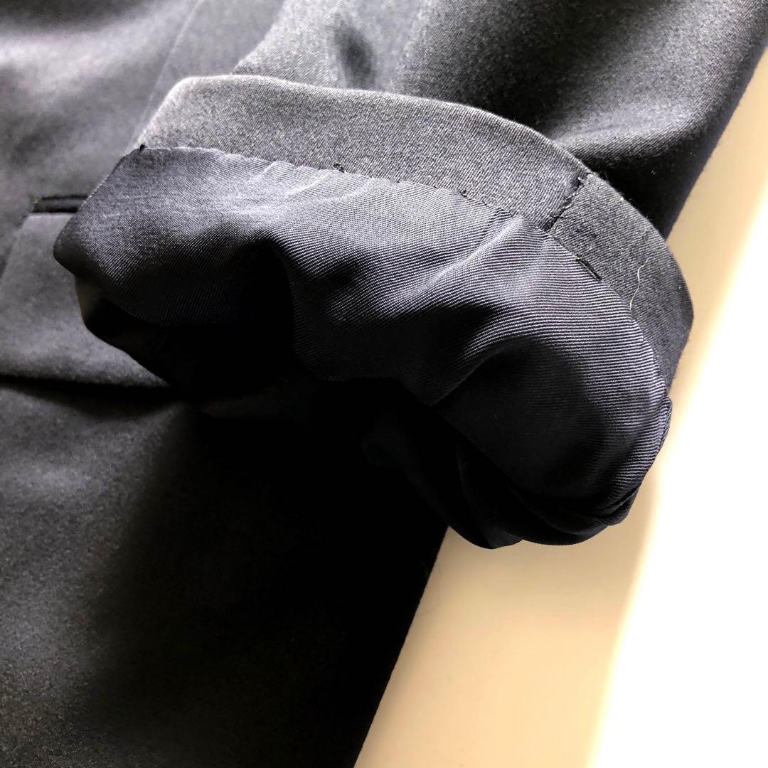 ★希少レア★イッセイミヤケ テーラードジャケット 筆タグ ネイビー ヴィンテージ