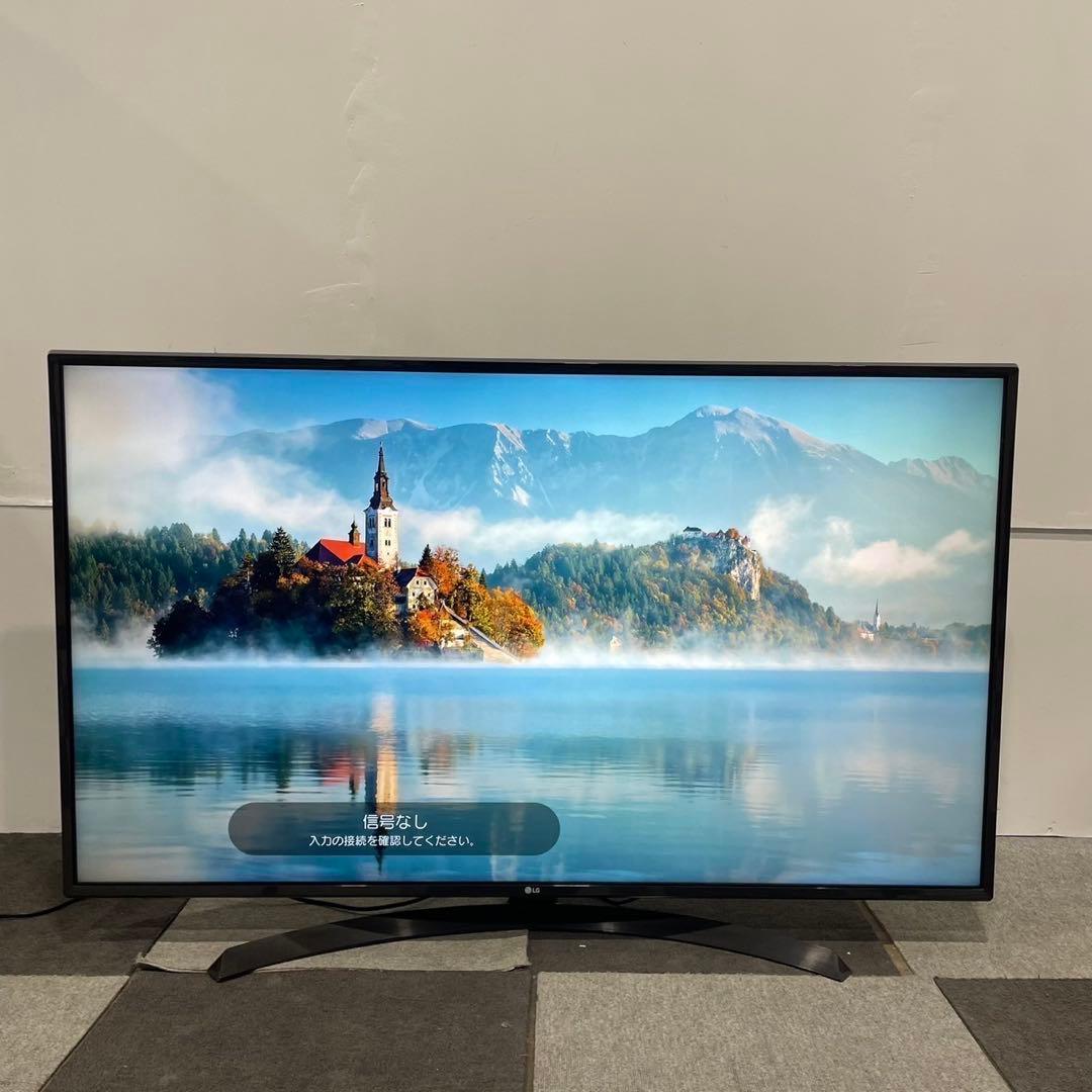 LG 4K スマートテレビ 55UJ630A 55型 2018家電 My2021