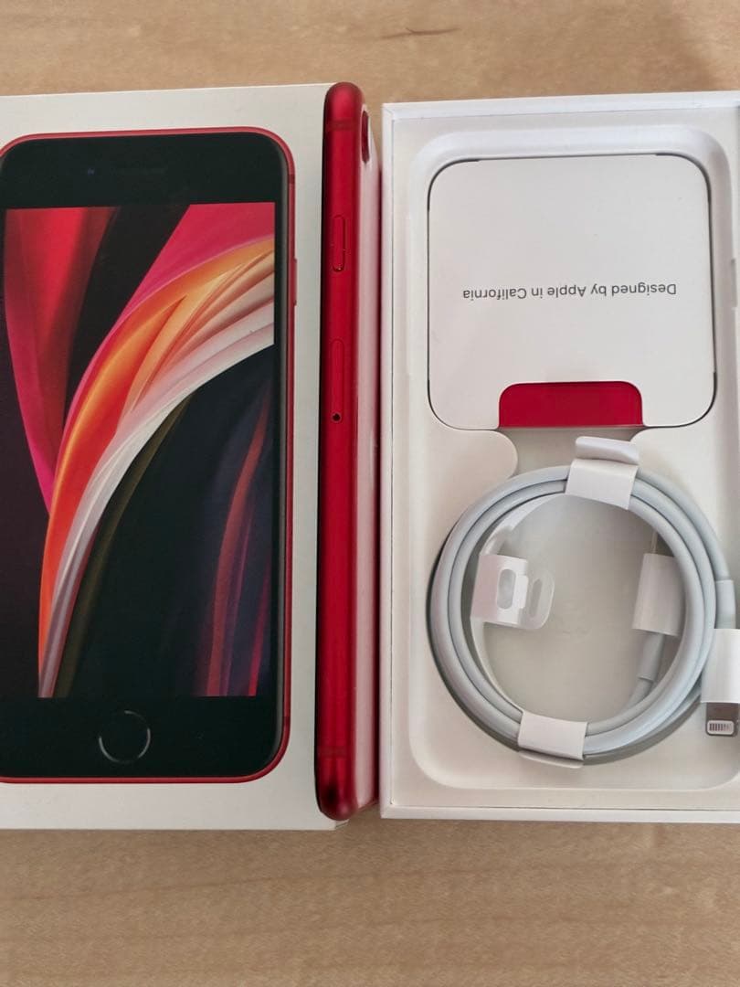 Apple iPhone SE (第2世代) レッド本体128GB SIMフリー