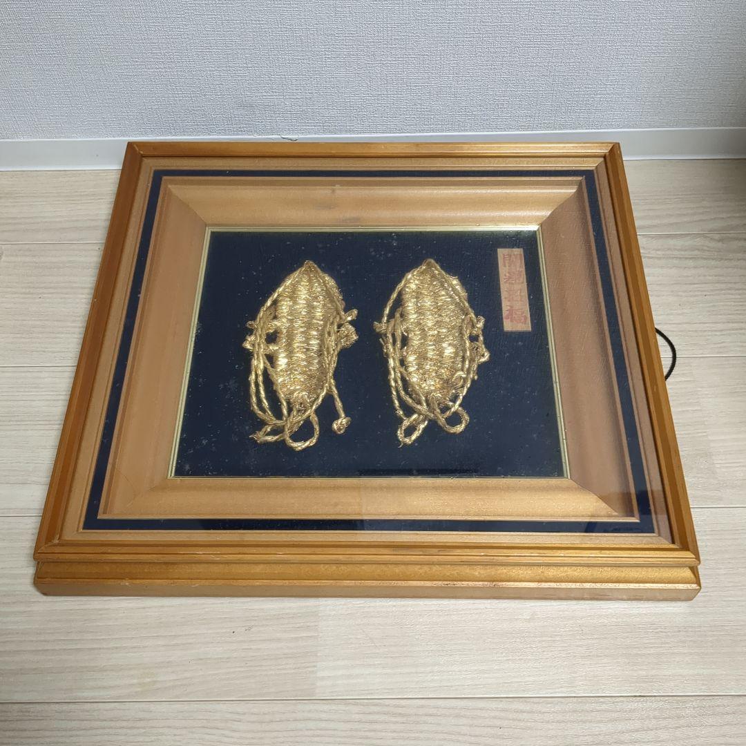 金のわらじ(純金箔)999.9 わらじ 縁起物 純金 商売繁盛 学業向上 恋愛