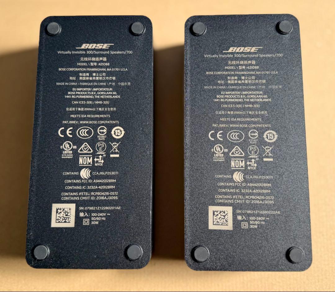 スピーカー・ウーファー XYZ457 BOSE SurroundspeakersBL,Stand