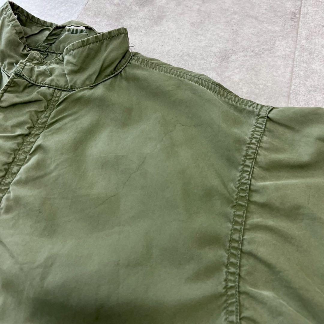 68年　アメリカ軍　M65 フィッシュテール　パーカ　初期　アルミジップ　訳あり