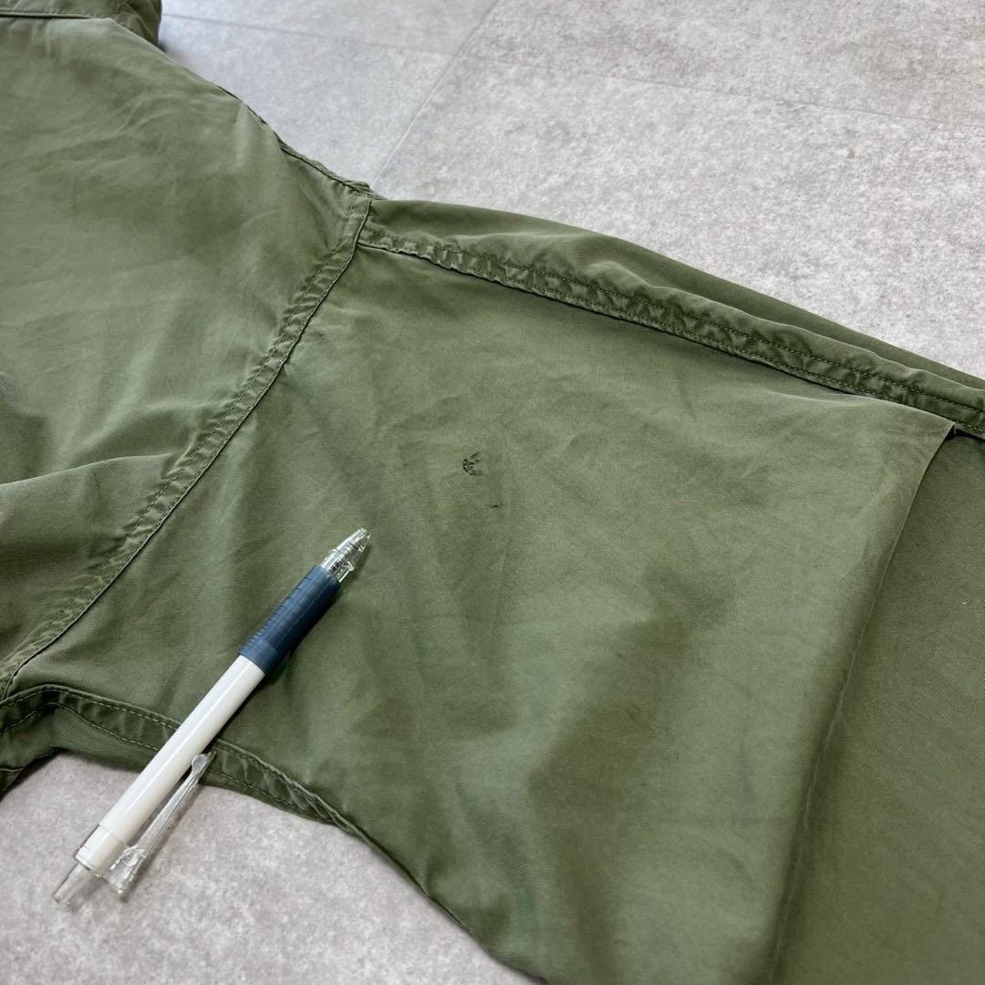 68年　アメリカ軍　M65 フィッシュテール　パーカ　初期　アルミジップ　訳あり