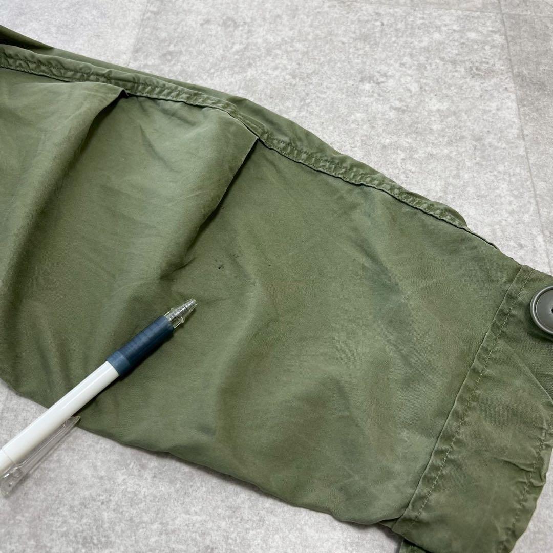 68年　アメリカ軍　M65 フィッシュテール　パーカ　初期　アルミジップ　訳あり