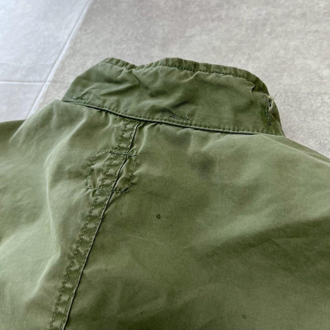 68年　アメリカ軍　M65 フィッシュテール　パーカ　初期　アルミジップ　訳あり