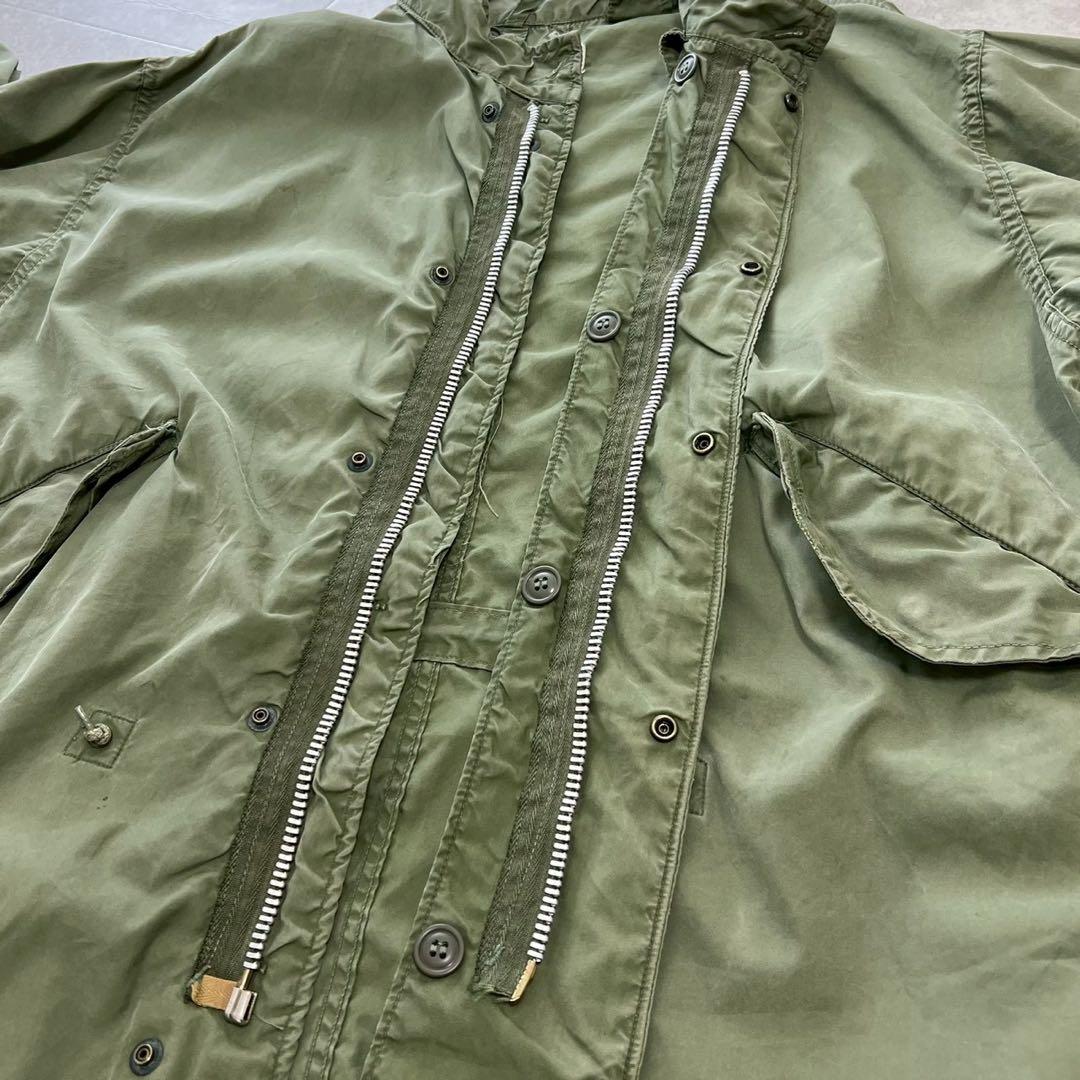 68年　アメリカ軍　M65 フィッシュテール　パーカ　初期　アルミジップ　訳あり