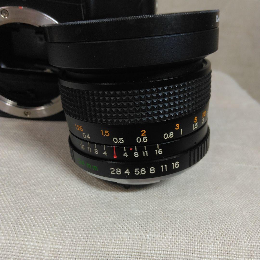CONTAX ST 一眼レフカメラ Yashica 24mmレンズ付き