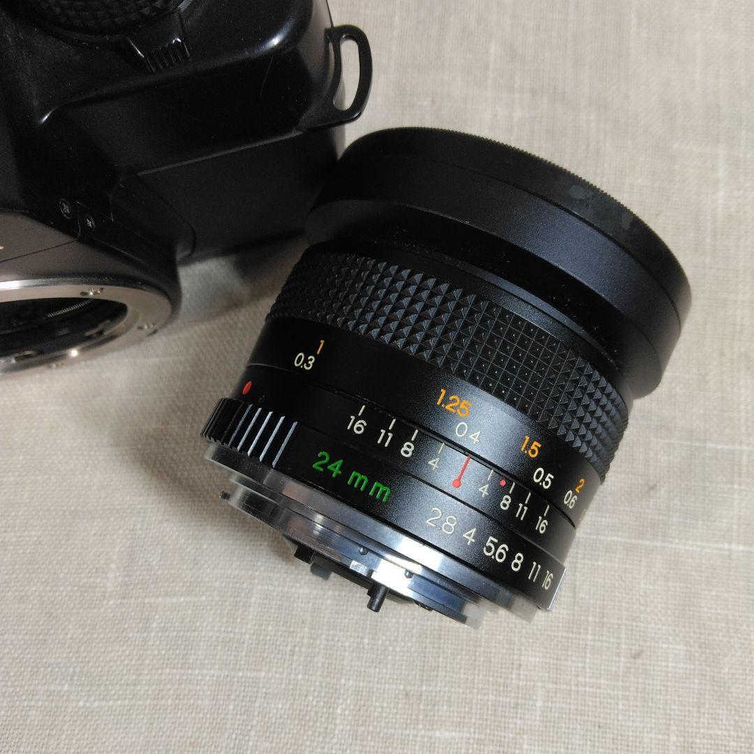 CONTAX ST 一眼レフカメラ Yashica 24mmレンズ付き